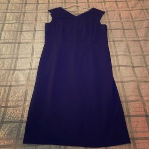 Ann Taylor | Black Lined Sheath Dress, Size 14